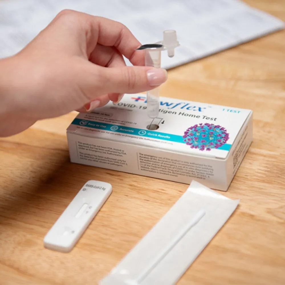 10-Pack: Flowflex COVID-19 Antigen Rapid Home Test Kit