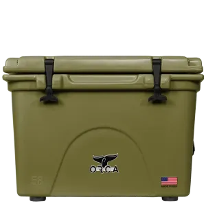 58 Quart Cooler Green