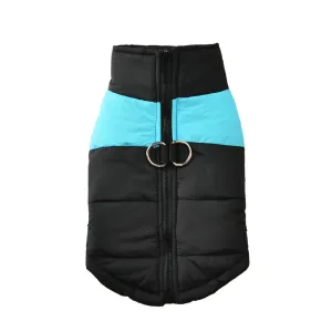 Autumn-Winter Waterproof Dog Jacket with D-Ring