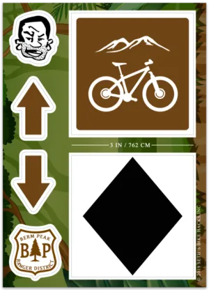 BERM PEAK TRAIL MARKER KIT (3 OPTIONS)