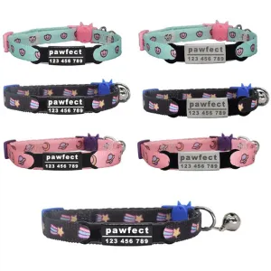 Cat Collar Custom Personalized ID
