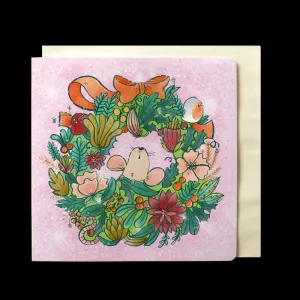 Christmas Wreath Greeting PREMIUM