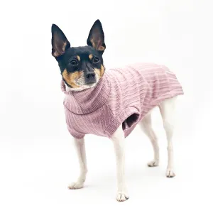DCNY Mock Neck Sleeveless Sweater Tank - Pink