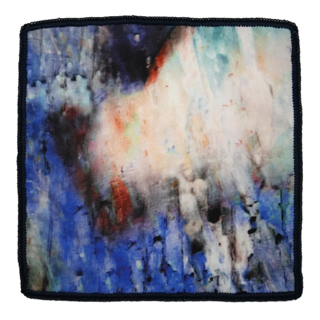 Lapis Laguna With Navy Blue Signature Border