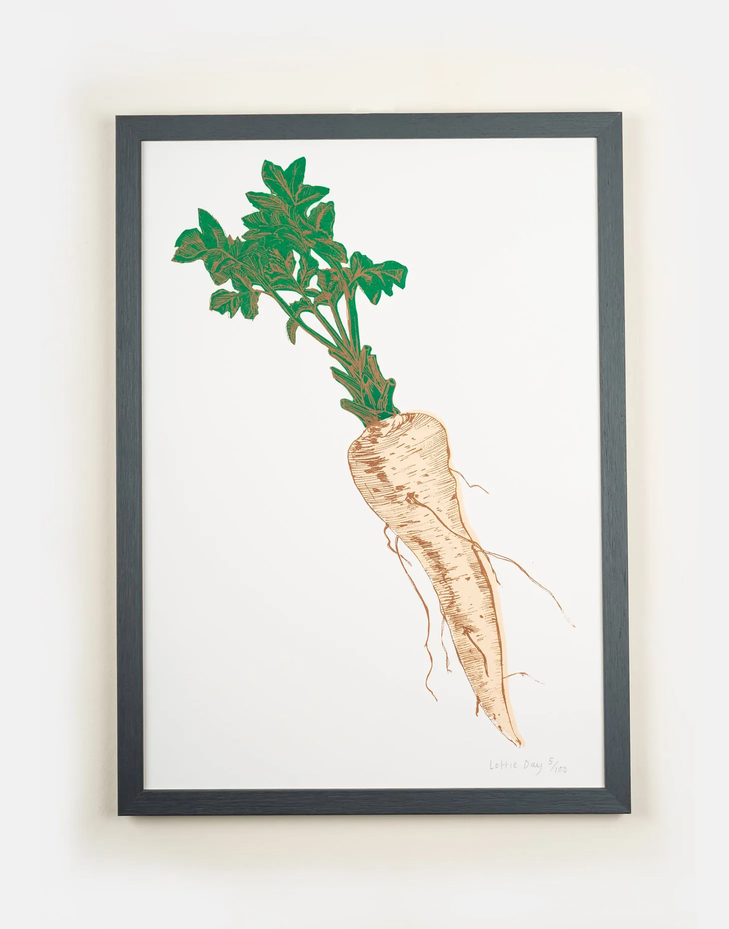 Parsnip Vegetable Print