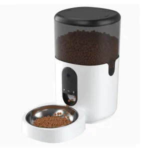 Smart Pet Feeder With Camera and Speaker 4L-5B7G