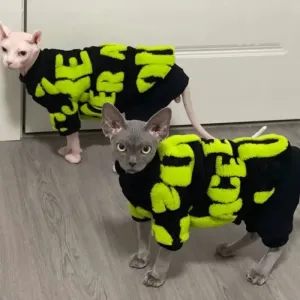 Sphinx Hairless Cat Winter Fur Sweater | Warm Universal German Pet Clothing