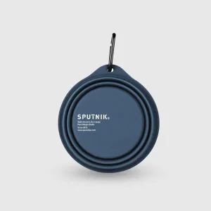 Sputnik Collapsible Blue Pet Bowl